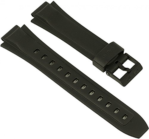 Casio Ersatzband Uhrenarmband Resin Band Schwarz MW-600 Casio Ersatzband Uhrenarmband Resin Band Schwarz MW-600
