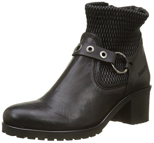 Bunker MOW, Bottines Classiques Femme, Noir (Black), 39 EU