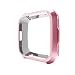 Produktbild Altsommer Bunter Farben Schutz für Fitbit Versa Weiches Galvanisierende Anti-Fall TPU Alles inklusive Hülle,Ultra-dünne SchutzhülleAbdeckungs Oberteil Hülse Damen Herren,Silver (Rose Gold)