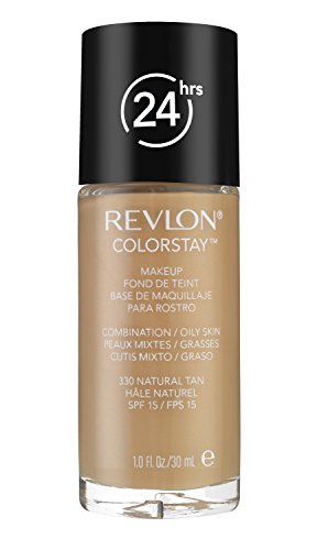 Revlon ColorStay Makeup Foundation for Combination/Oily Skin - 30 ml, Natural Tan
