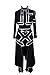 Produktbild Cosplayfly Sword Art Online Kazuto Kirito Kirigaya Alfheim Online Cosplay Kostüm College Jacke Herren Schwarz XL