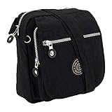 ROBUSTES MATERIAL: Wasser abweisendes Nylon Crossover in topmodischen Farben, hochwertig verarbeitet aufgrund stabiler Nähte. Somit wird eine langlebige Haltbarkeit garantiert.