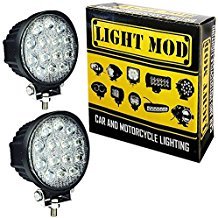 UTTU 2Pc. LightMod 14 LED Circle 42 Watt Bike Auxillary CREE Fog Lamp Light Flood Light Bulb Offroad Motorcycle LED RS.999 (68.00% Off) - Amazon