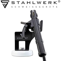 Accessoires STAHLWERK Porte-pince à électrodes avec support à base magnétique, support de torche à base magnétique universel pour ARC/MMA/E-Hand