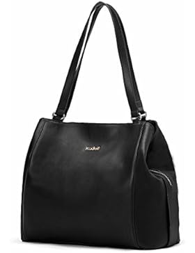 Kadell Womens Leder Schultertasche Elegant Groß-Taschen Tragetasche Satchel für Damen