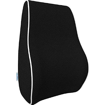 Cuscino Lombare In Memory Foam Per Auto, Ufficio E Casa - Beige 36x36cm