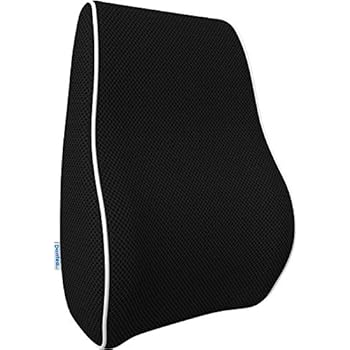 Cuscino Ergonomico In Memory Foam Per Coccige E Schiena - A Forma Di U, Antiscivolo, Per Sedia Ufficio, Auto, Viaggi E Gravidanza (46x35x6.9cm) - 2