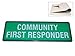 Produktbild COMMUNITY FIRST RESPONDER REFLEKTION UNIVISOR SONNE VISIER GRATIS VERSAND