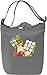 Produktbild Rubic Cube Heads Leinwand Tagestasche Canvas Day Bag| 100% Premium Cotton Canvas| DTG Printing|