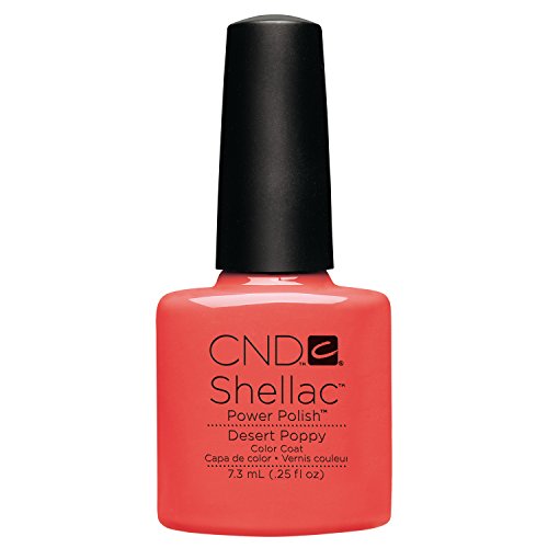 CND Shellac Desert Poppy, 1er Pack (1 x 7 ml)