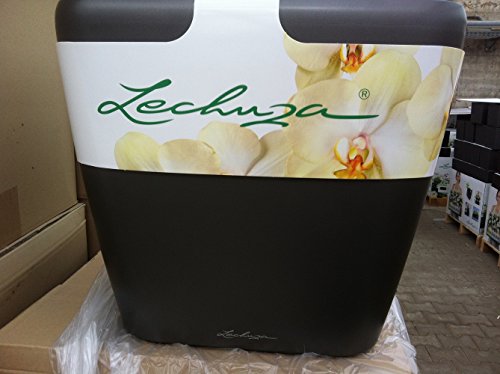 Preisvergleich Produktbild Lechuza QUADRO 28 Premiumserie anthrazit Komplettset