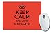 Produktbild Rot Keep Calm und Love Oregano Mauspad Farbe 2722