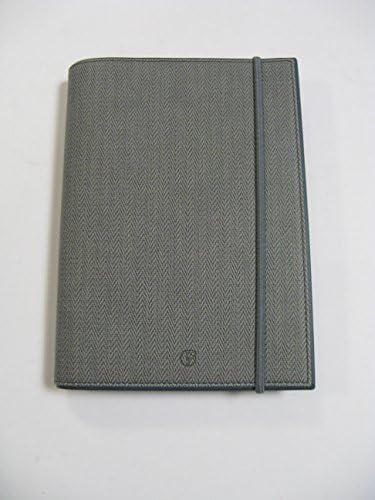 Block Agenda Mobile 2018 in Faux Leather, with elastic closure Twill F. to Daily 11 x 16.5 cm Grey Art.214535b-gr