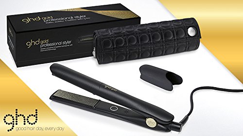 Ghd - Fer A Lisser Styler Gold Plaque Moyenne Avec Pochette Ronde