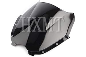 HXMT Para HYOSUNG GT125 GT250R GT650 ATK GT250R GT650RUM V2S-250RUM GT RUM V2S-650R parabrisas de motocicleta (negro)