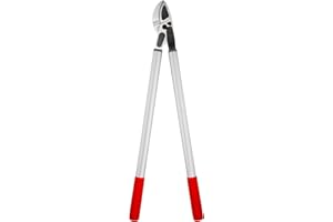 FELCO 231 Podadora de dos manos (longitud 80 cm, cabezal de corte de tracción, corte Ø 40 mm, con yunque curvado, peso 1,15 kg)