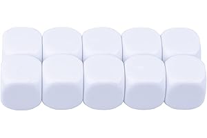 lianshi 22MM Rounded Blank Six Sided Dice Enseignement créé Sesources Game Enseigner des Cubes en Plastique Quatre Couleurs Choixables