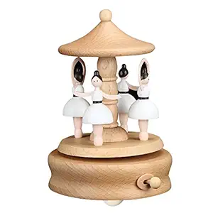 Music Box, Windup Musical Gift Dancing Girl Musical Music Box Ballerina Girl Music Box Table Ornament for Christmas Birthday Valentine's Day