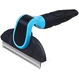 Femor Hundebürste & Katzenbürste Tierhaarbürste Unterwollkamm Fellpflege-Werkzeuge für Gesundes Fell,Reduziert Haarausfall (L, Modell2)