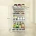 Produktbild WXL Edelstahl Punch Kitchen Corner Shelf Wand-Drehbare Gewürzregal Wand Storage Supplies WXLV (größe : 65 * 37.5CM)