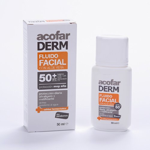 ACOFARDERM FLUIDO FACIAL SPF50+ 50 ML