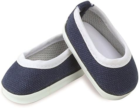 Petitcollin Petitcollin603911 Navy Blue and White Ballerina For Doll