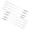Bruzzzler Grillspiee Extra Lange Spiee Fr Lagerfeuer Oder Grillschale 100 Cm Lang 8er Set