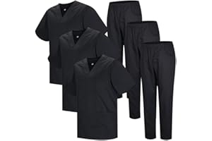 MISEMIYA Pakiet * 3 szt - Mundury sanitarne Unisex MZ-3-817-8312 Uniseks Pakiet * 3 szt - Mundury sanitarne Unisex Mz-3-817-8312