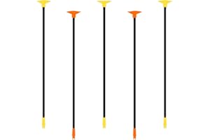 koolbitz 5PCS Suction Cup Arrows - Soft Safety Arrows for Bow, Replacement Sucker Arrows for Kids and Youth Archery Toy, Target Practice and Outdoor Sports Games for Ages 3+ Years