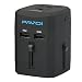 Produktbild Pavoi All-in-One Reiseadapter Weltreiseadapter Universal Netzadapter Reisestecker Adapter Steckdosenadapter reise adapter Netz-Reiseadapter (USA UK EU AU) + 2.5A DUAL USB