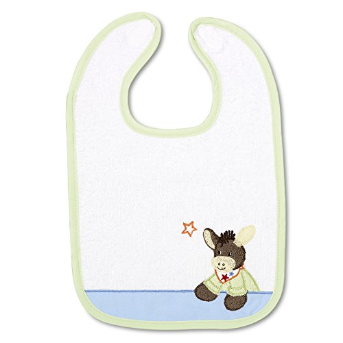 Sterntaler 16244-500 Klettlätzchen Emmi, weiß