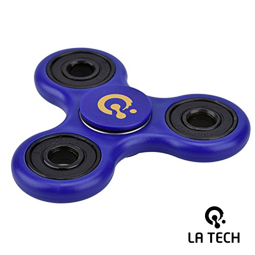 Fidget Spinner Toy Stress Reducer Perfect For ADD ADHD Anxiety and Autism Adult Children (Purple)