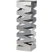 Produktbild Supernova Decoracion-paraguero Metall Silber quadratisch 19 x 19 x 49 cm