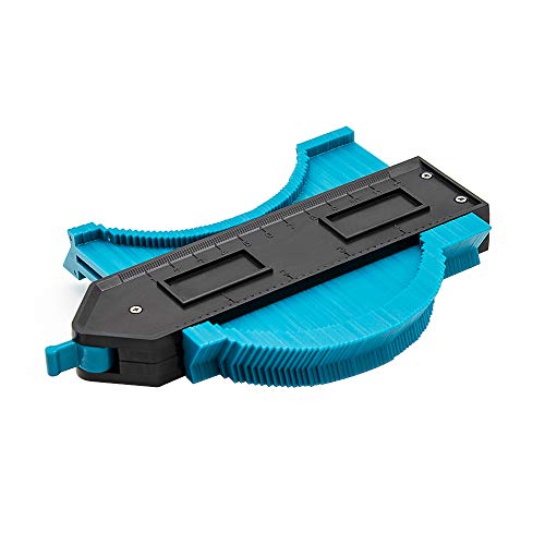 Sonkir Couteau à contour, couteau à profiler irrégulier en plastique, duplicateur de mesure précis pour outil de mesure multifonction