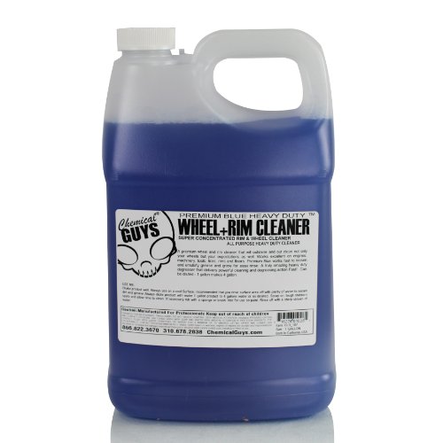 Chemical Guys CLD107 Premium Blue Wheel and Rim Cleaner and Degreaser (3.79 L) RS.3729 (41.00% Off) - Amazon
