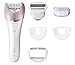 Philips Satinelle Advanced Wet & Dry Epilator 3 accessories No