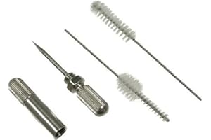 HARDER & STEENBECK Harder & Steen. 117400 zestaw do czyszczenia dysz (igła do czyszczenia dyszy + 2 szczotki)