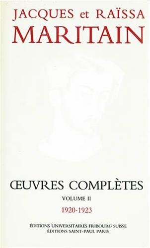 Download Oeuvres complètes II 1920-1923 Download Oeuvres complètes II 1920-1923