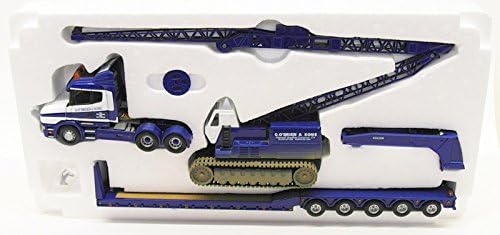 CORGI SCANIA T CAB KING TRAILER WITH TOWER CRANE GO' BRIEN & SONS