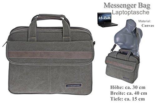 Schultertasche Aktentasche Flugbegleiter Laptop Umhängetasche Business Messenger Bag Notebook Tasche Black NEU … - 3