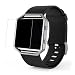 Produktbild MoKo Fitbit Blaze Glas Schutzfolie - 2x Tempered Glass HD 9H Hartglas Schutzglas Panzerglas Displayschutzfolie Glasfolie Displayschutz Screen Protector Folie für Fitbit Blaze Smart Fitness Watch, Klar