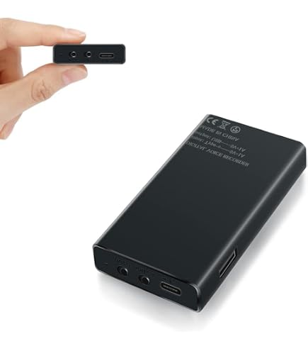 Registratore Vocale, 64GB Registratore Audio Con 908 Ore Di - 9