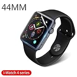 martialart Schutzfolie, 2PCS Anti-Shock 3D Vollbild Kratzfestes TPU Screen Protector Film Hydrogel Film für iWatch 4 Apple Watch 4 Series 40mm 44mm Schutzfolie