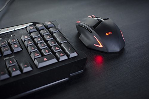 Trust Gaming GXT 130 - Rat  n para Gaming   inal  mbrico  Iluminado  2400 PPP 