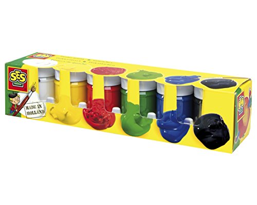 SES creative 00311 – Plakatfarben 6 Farben je 50 ml - 6