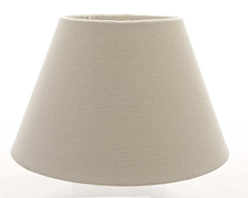 Lampenschirm Stoff 11 x 20 x 13 cm creme