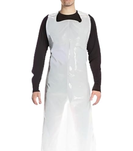 GREMBIULE MONOUSO IN CPE POLIETILENE