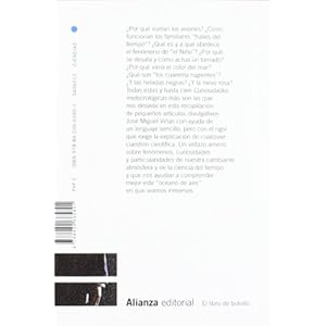 Curiosidades meteorológicas (El Libro De Bolsillo - Ciencias)