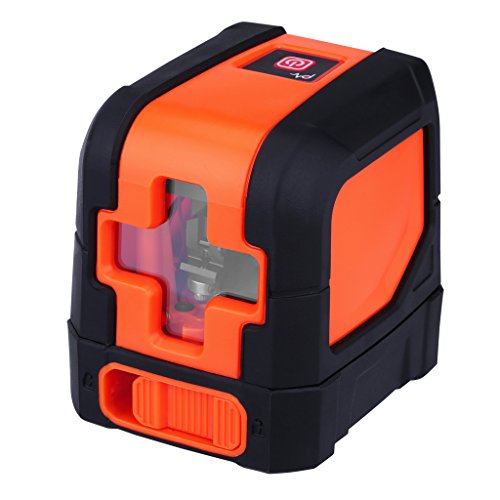 SUAOKI Kreuzlinienlaser, Baulaser Arbeitsbereich 10 m, Kreuz-Linienlaser Neigungsfunktion, Mini CrossLine Laser IP 54 Staub- und Spritzwasserschutz, mit Schutztasche - 8