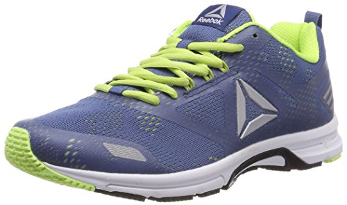 Reebok AHARY Runner, Zapatillas de Trail Running para Hombre, Azul (Washed Blue/Electric Flash/Silver 000), 42.5 EU